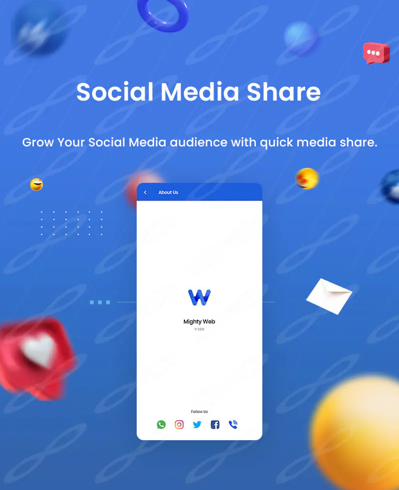 MightyWeb Webview – Web to App Convertor (Flutter + Admin Panel)