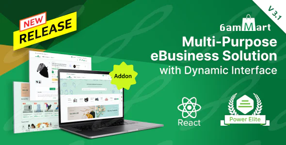 6amMart – React User Website