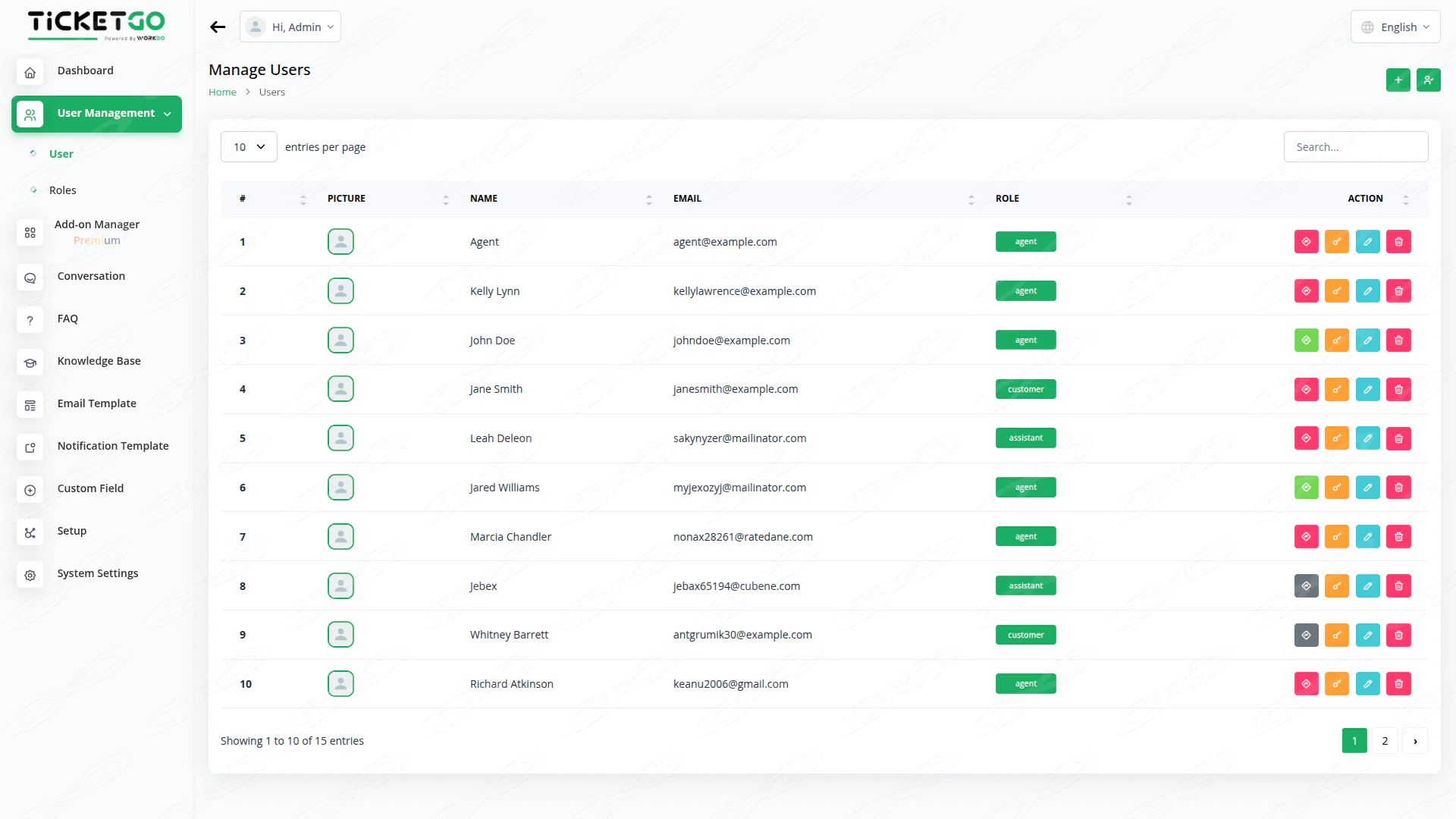 TicketGo – Support Ticket System