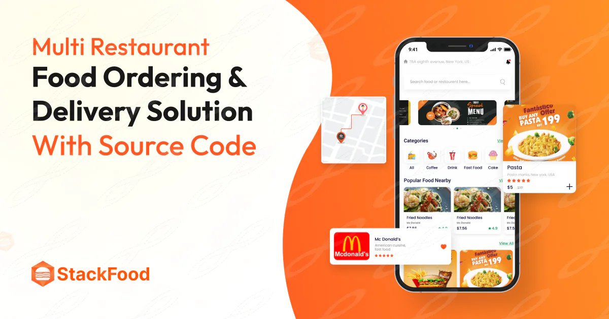 StackFood Multi Restaurant – Food Delivery App with Laravel Admin and Restaurant Panel