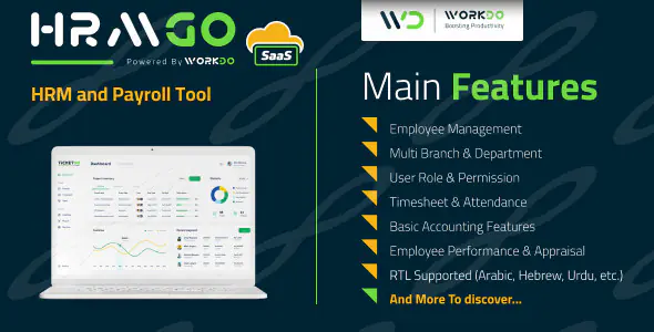 HRMGo SaaS – HRM and Payroll Tool