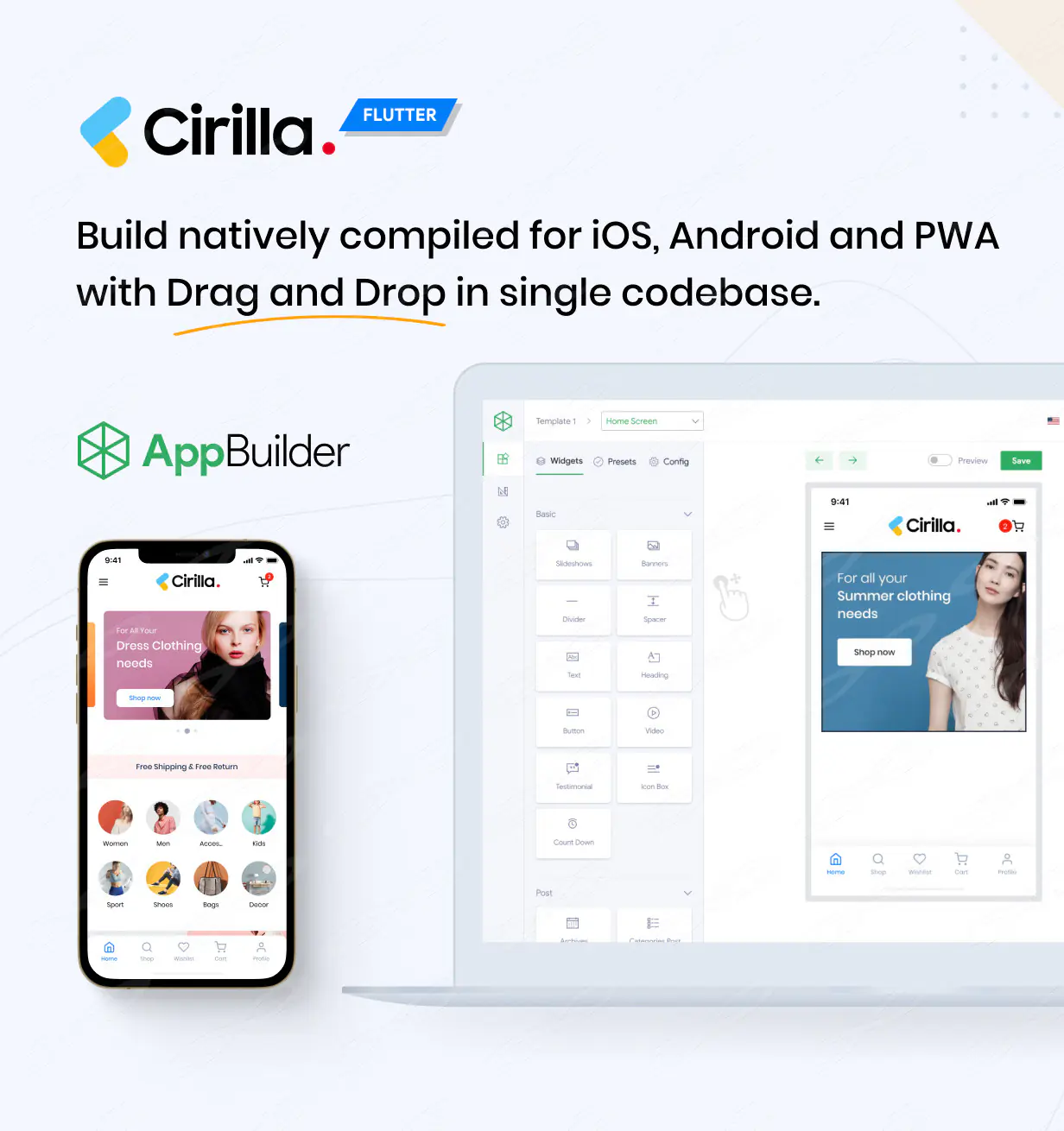Cirilla – Multipurpose Flutter App For WordPress & Woocommerce